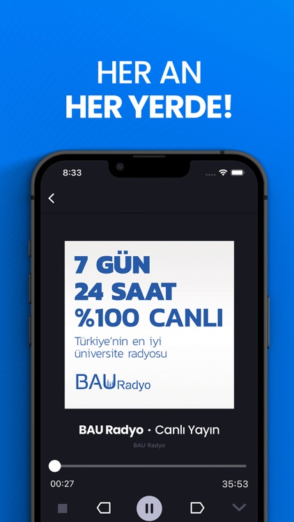 BAURadyo Canlı Yayın & Podcast screenshot-3