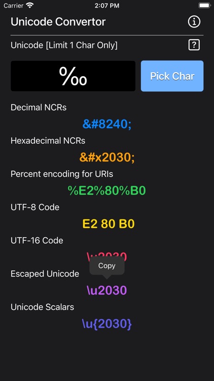 Unicode Converter Plus screenshot-4