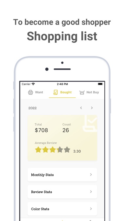 Wish List App - GoodShopper