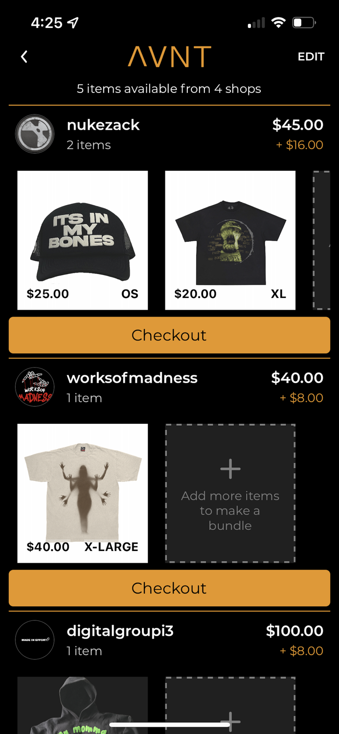 AVNT - Buy  Sell Streetwear