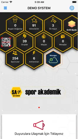 Game screenshot Spor Akademik Manager apk