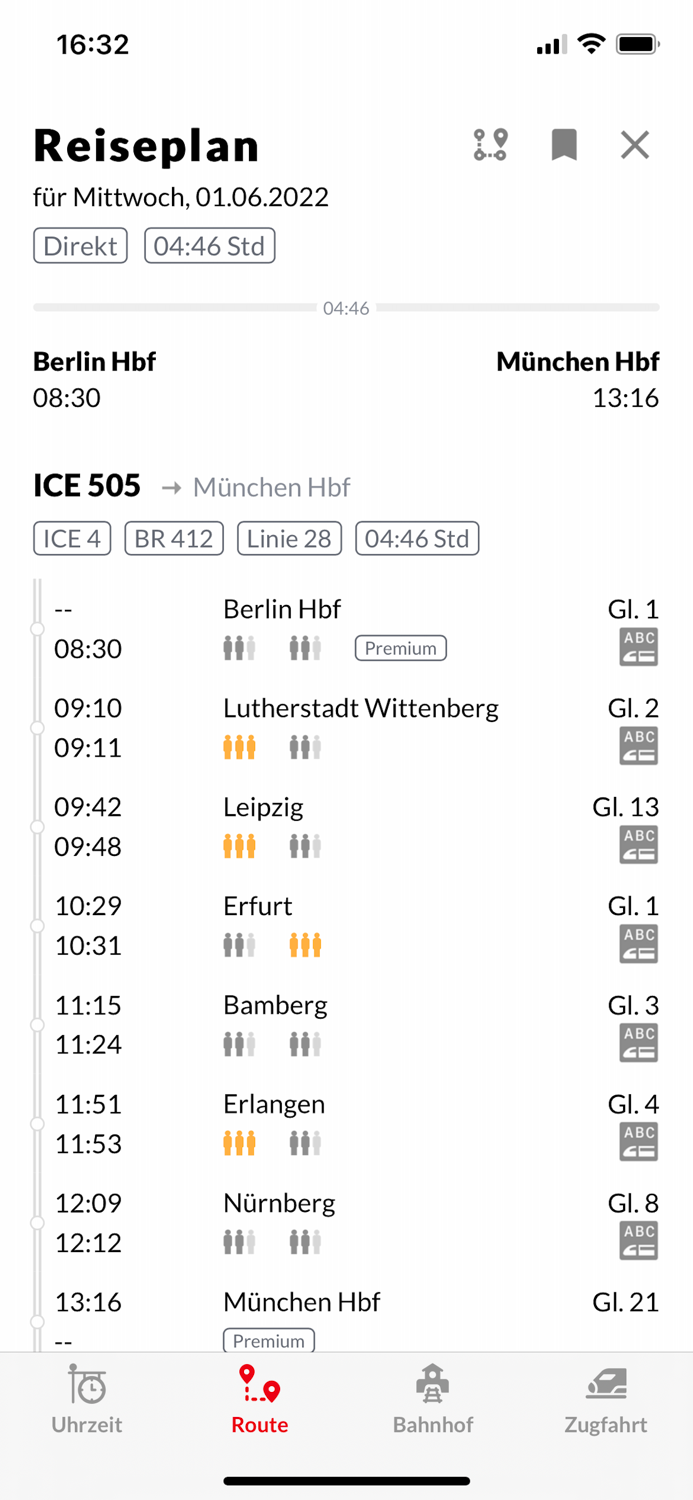 Bahn Fahrplan  Live Tracking