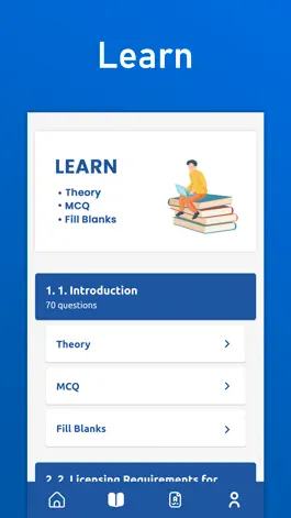 Game screenshot SERU test MCQ, Blanks, Theory apk