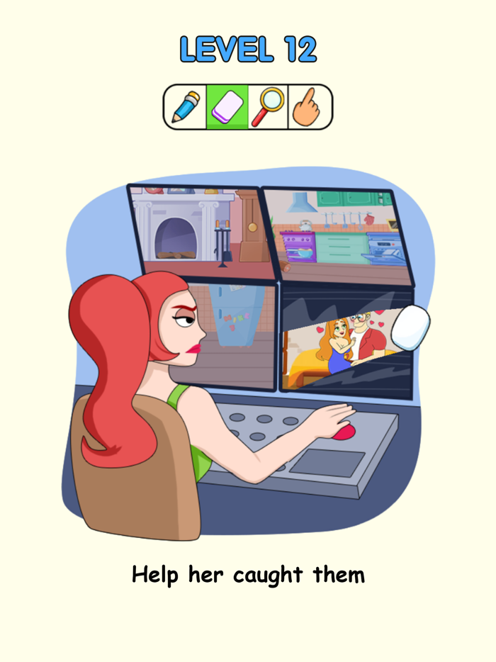 Naughty Puzzle Brain Out Test