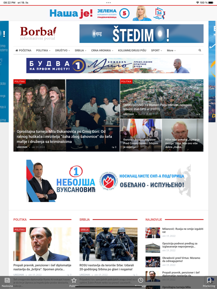 Borba informativni portal