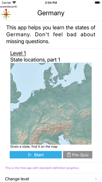 OneMileNorth Germany Quizのおすすめ画像1