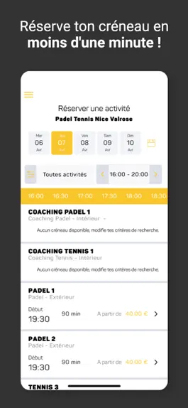 Game screenshot Padel Tennis Nice Valrose hack