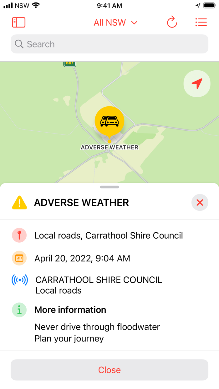 NSW Incident Alerts