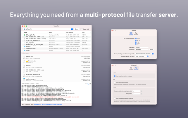 ‎Transfer: File Server Screenshot