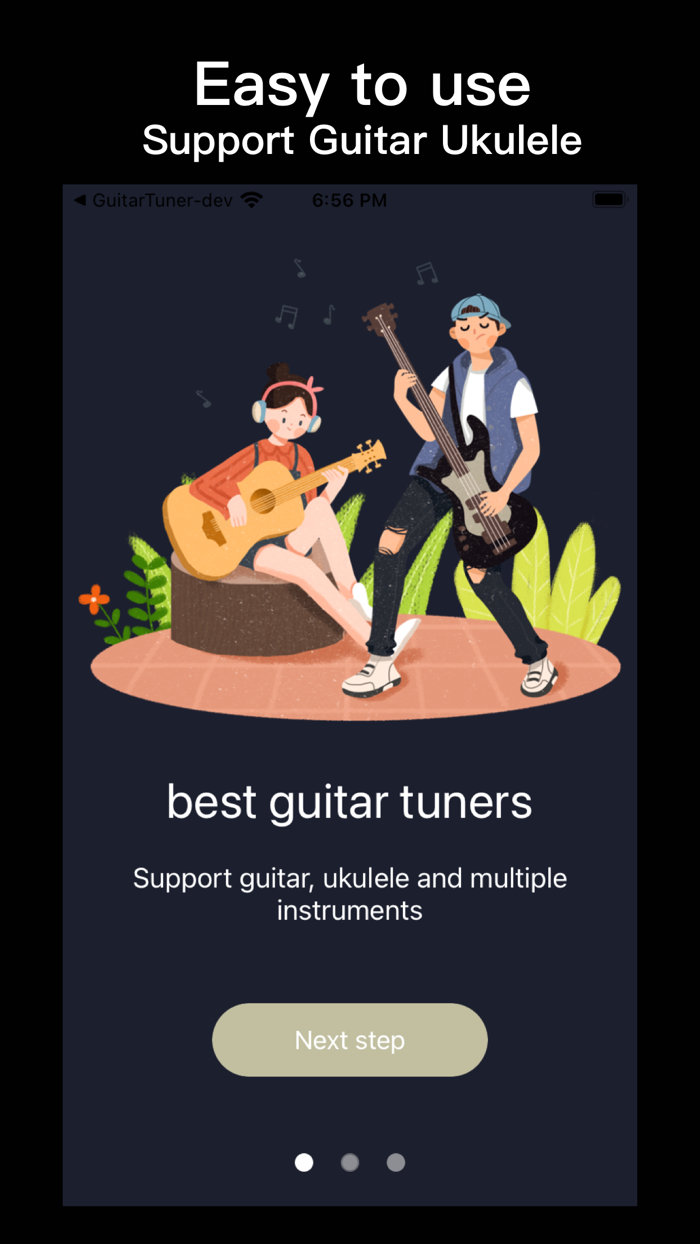 Tuner-Guitar Ukulele tune