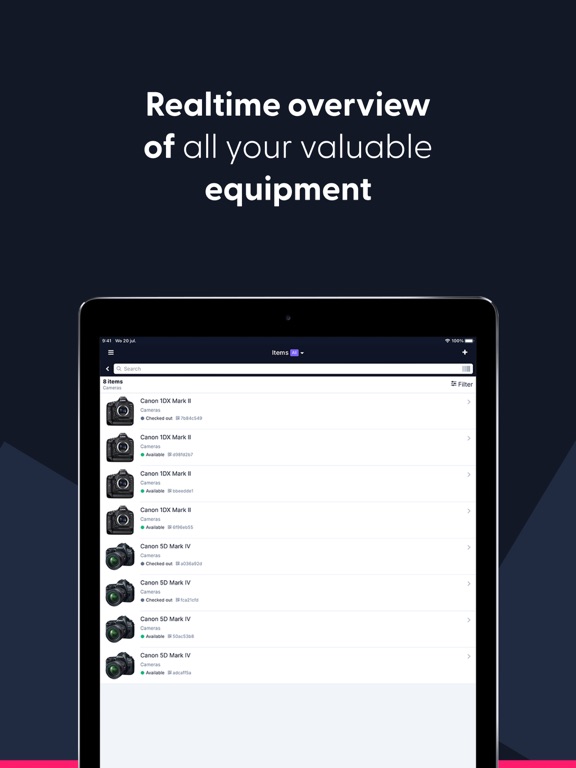 Cheqroom: Equipment Management