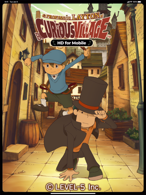 Layton: Curious Village in HD Screenshots