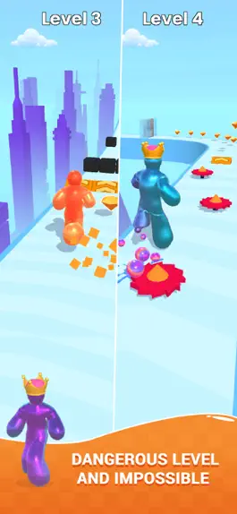 Game screenshot Jelly Runner Man - Bubble Hero hack