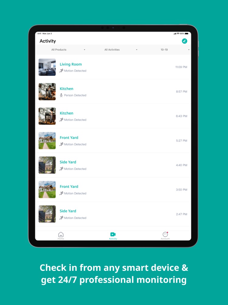 yi home app for ipad