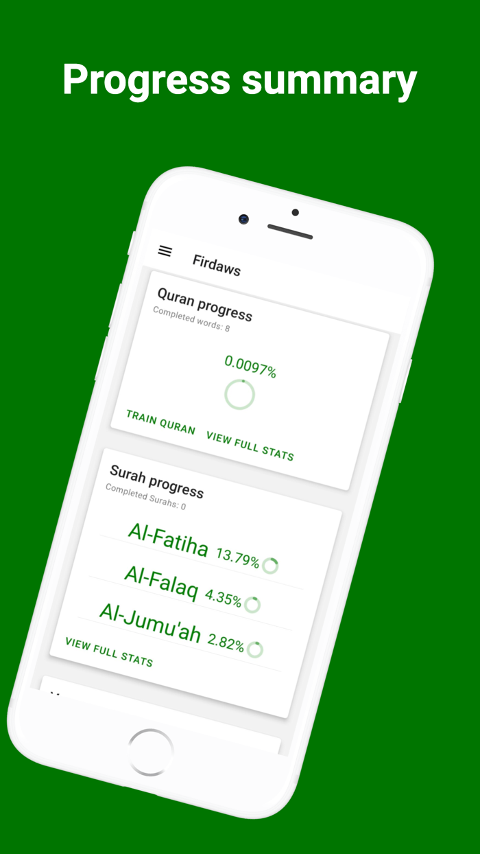 Quran Firdaws  Train  learn