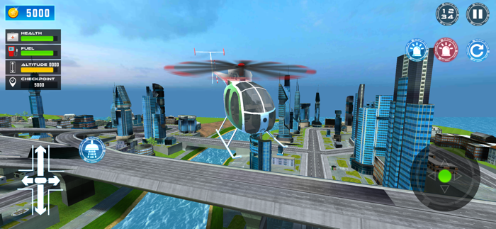 Helicopter Rescue Missions Sim