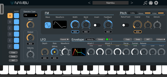 Nambu - AUv3 Plugin Synth