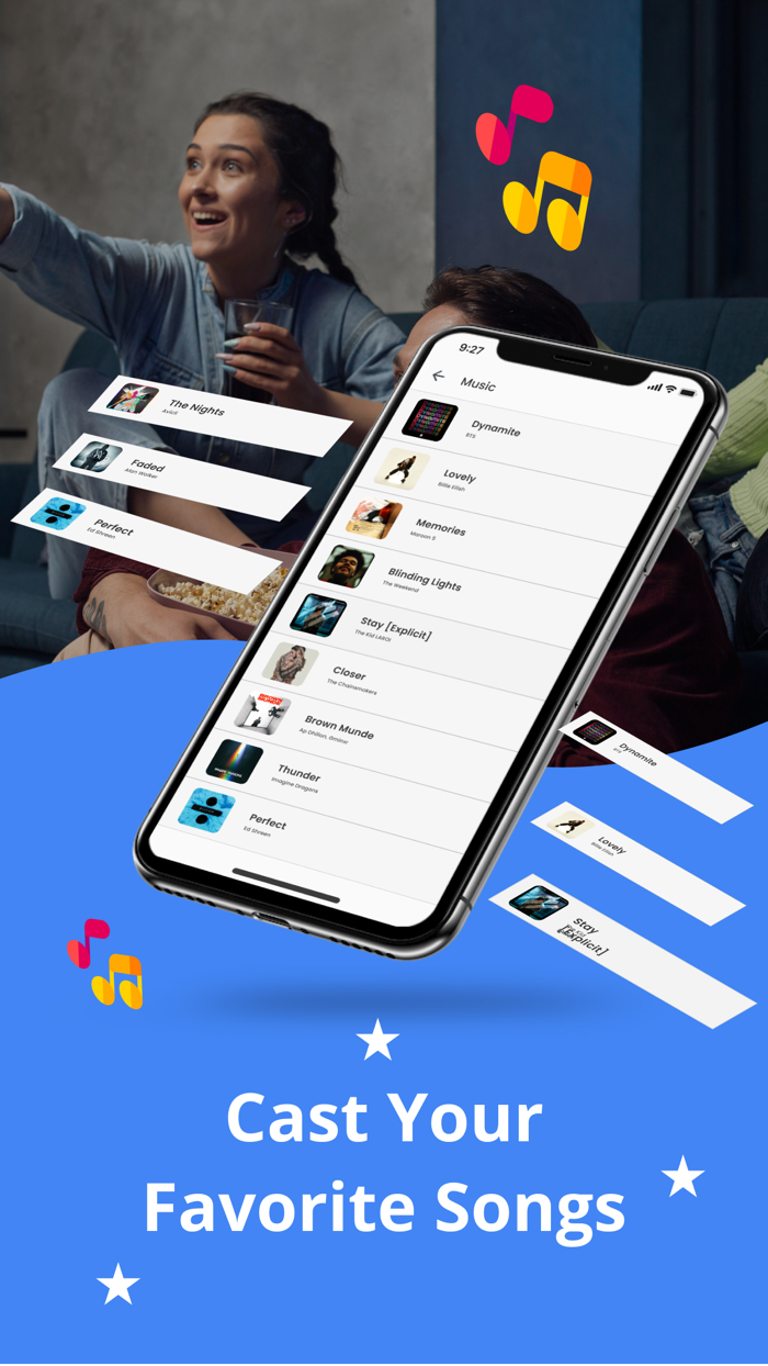 Chromecaster・Smart TV Web Cast