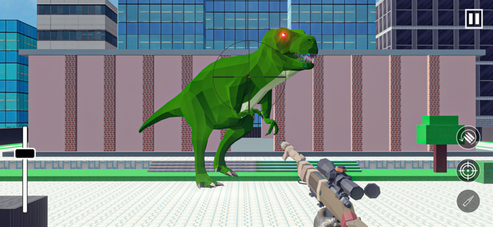 kaiju Dino sniper hunter Game