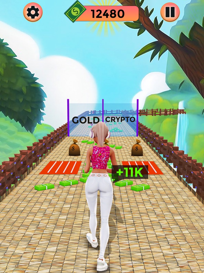 Invest Run Money Rush Games 3D