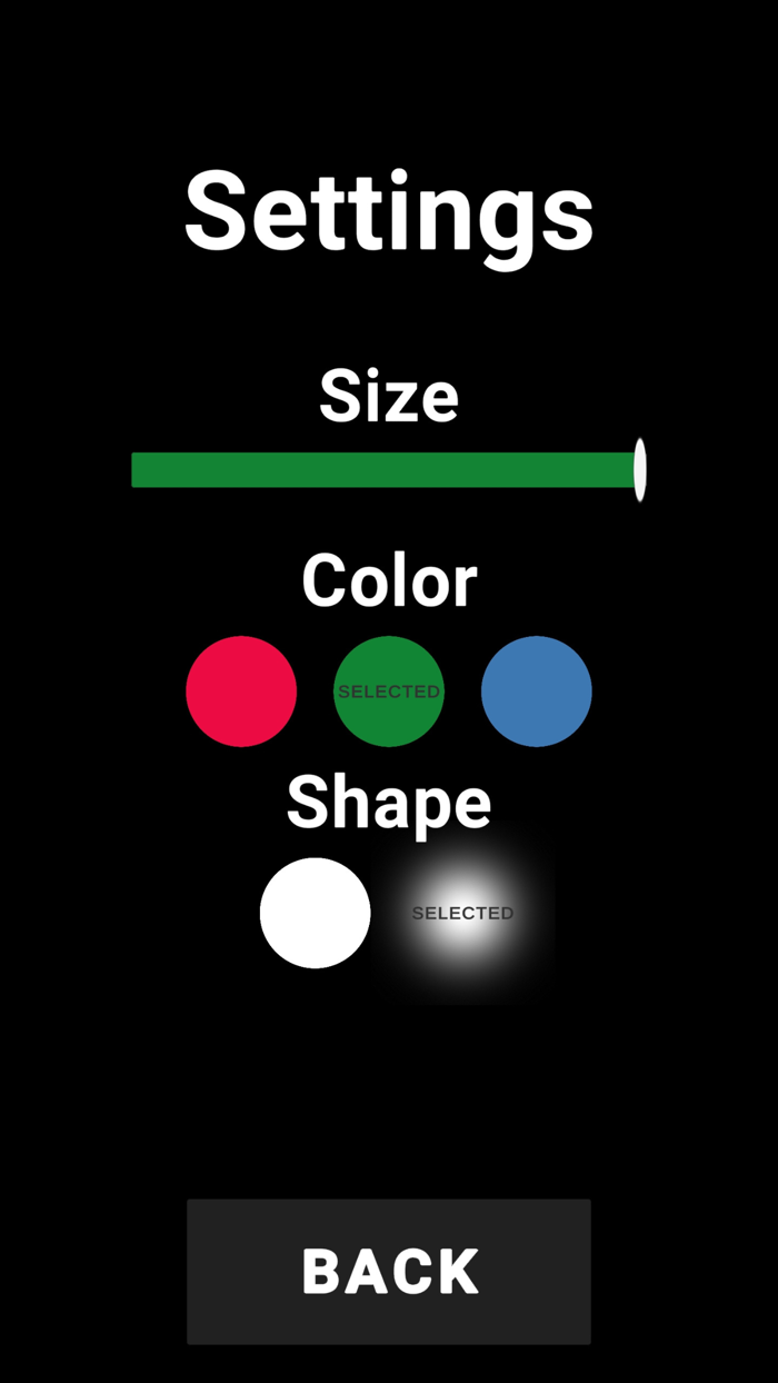 Red Dot For Cats Full Screen