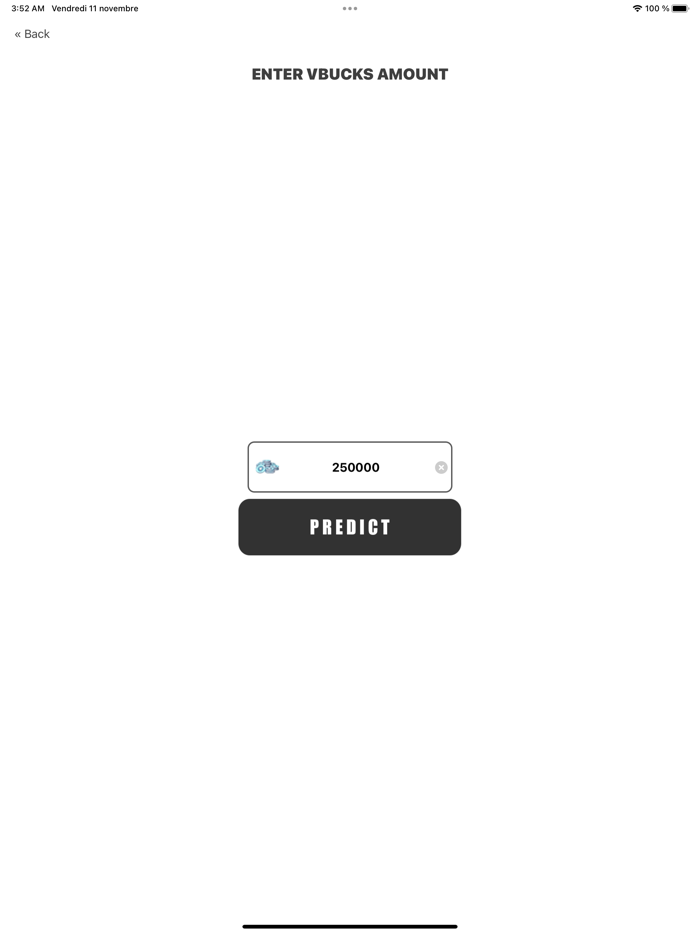 VBucks Pred for Fortnite