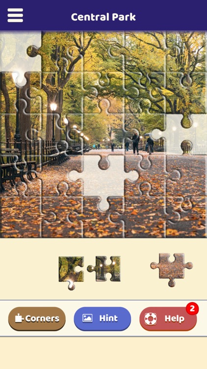 Central Park Love Puzzle