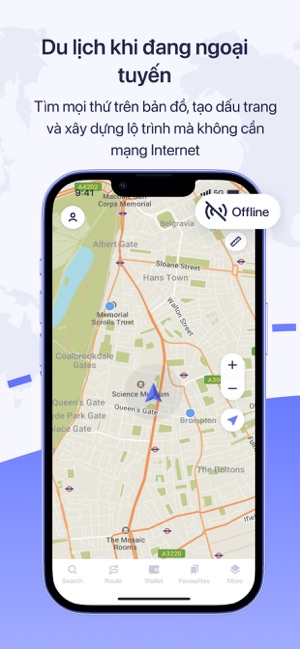 MAPS.ME Bản đồ offline GPS