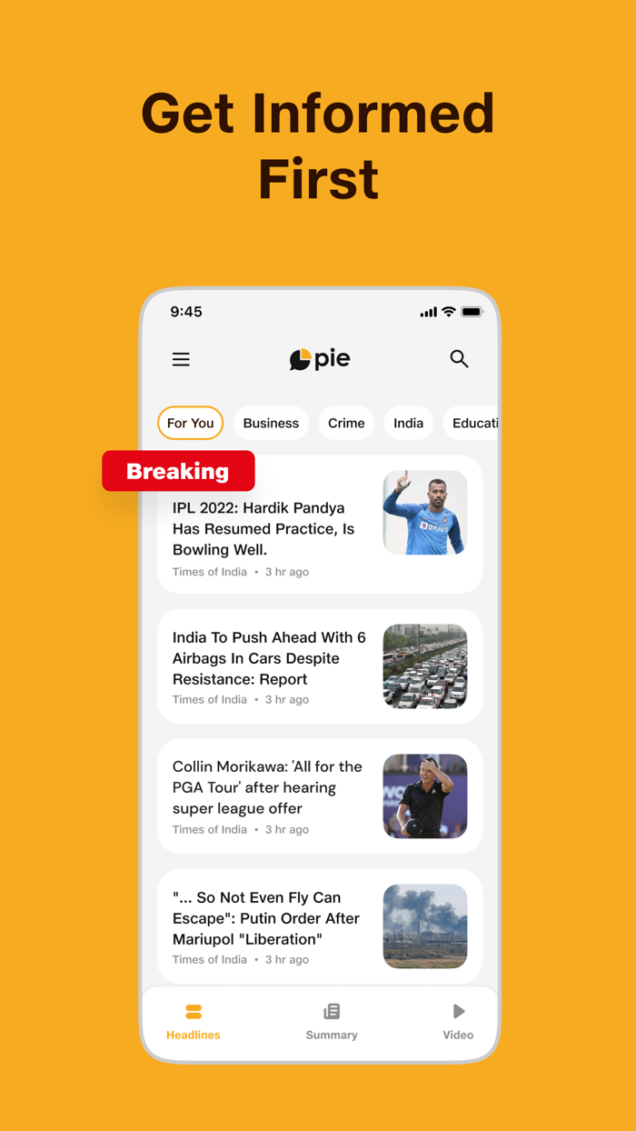 Pie - Your Slice of Daily News