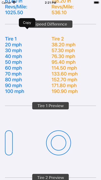 Tire Size Calculator Plus screenshot-6