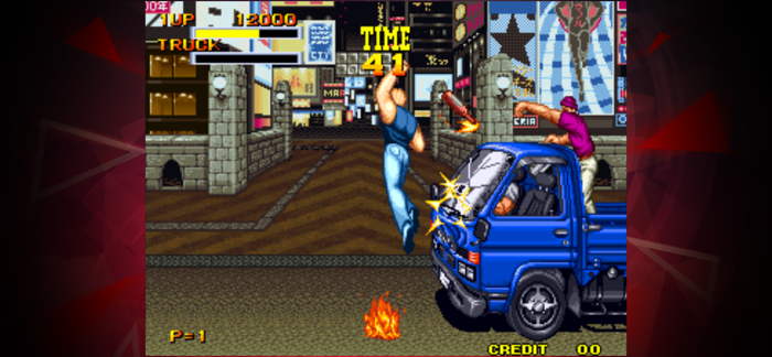 BURNING FIGHT ACA NEOGEO