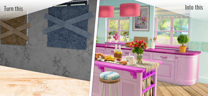 Happy House Decorating Game