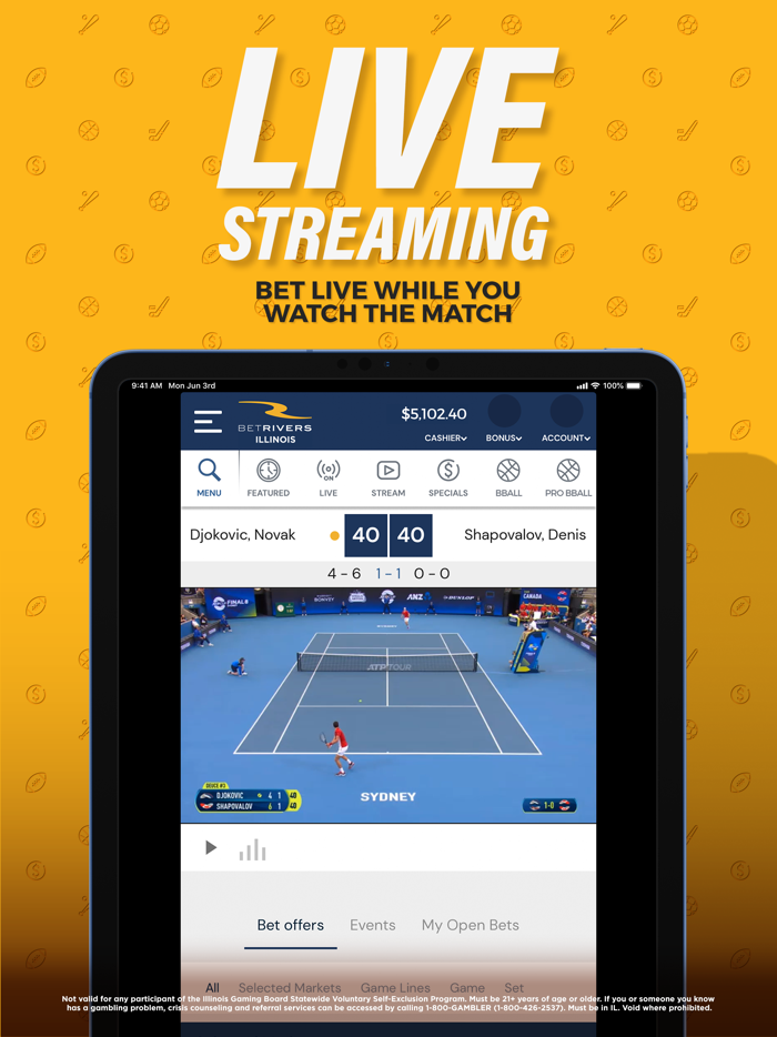 BetRivers Sportsbook Illinois