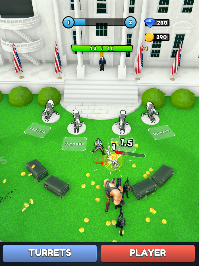 Idle White House Defense