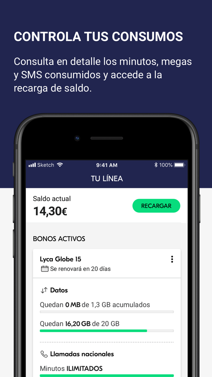 Mi Lyca - Customer area