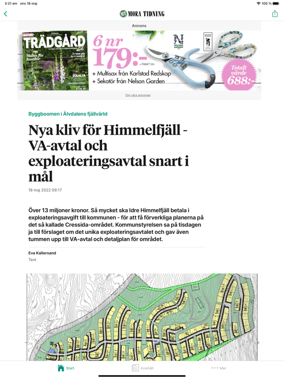 Mora Tidning Nyhetsapp screenshot 2