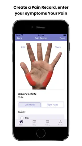 Game screenshot Pain Diary: For Hand Pain hack