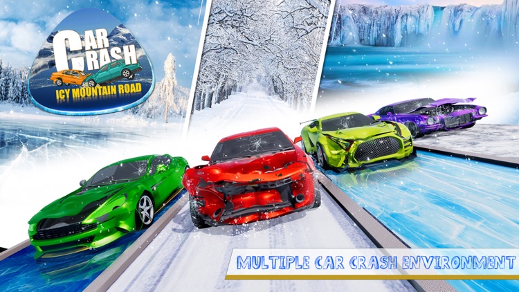 Car Crash Simulator Snow Race screenshot-4