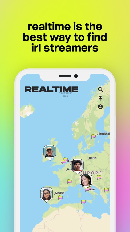 Realtime: IRL Streaming Map