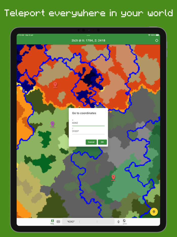 Cartographer for Minecraft