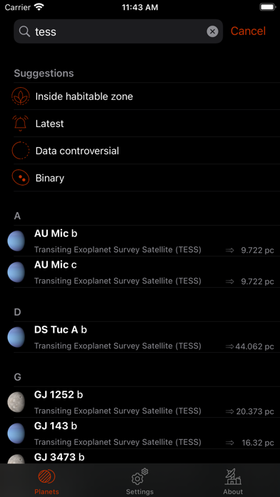 Exoplanet Explorer screenshot 4