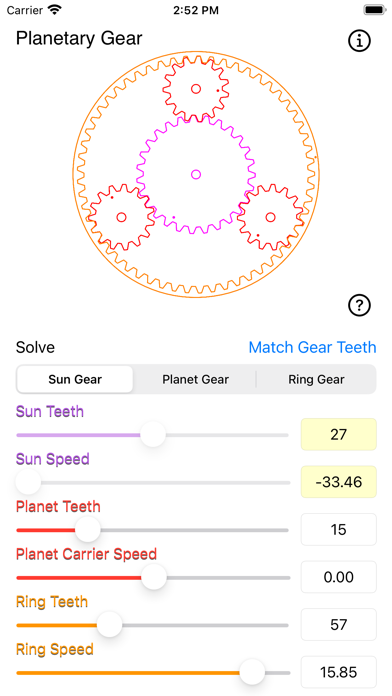 Planetary Gear Calculator screenshot 6