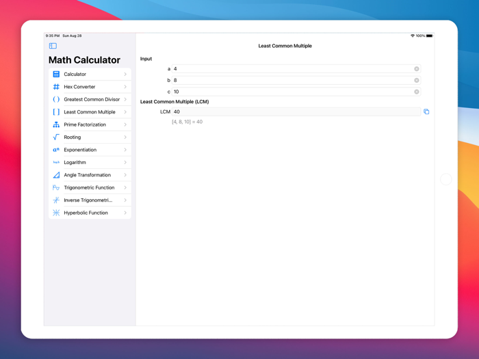 Math Calculator 2022