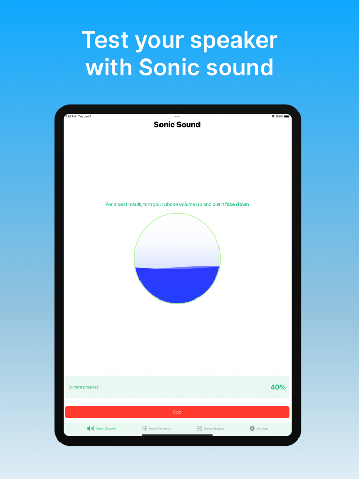sonic sound - clear wave tone