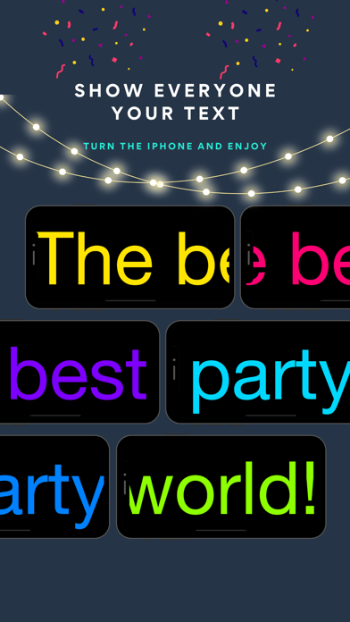 Text Banner screenshot 3