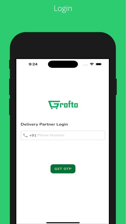 Grofto Delivery Partner