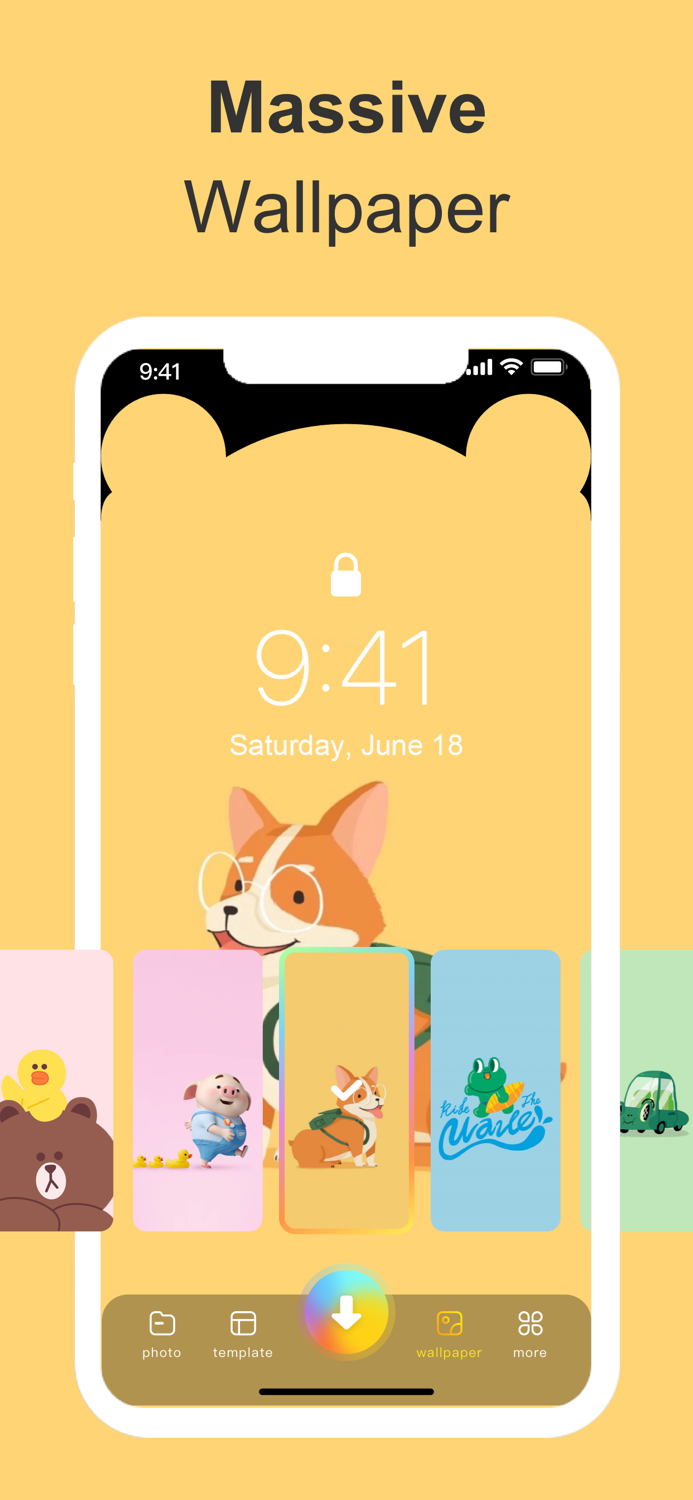 Magic Notch-HD Wallpaper Maker