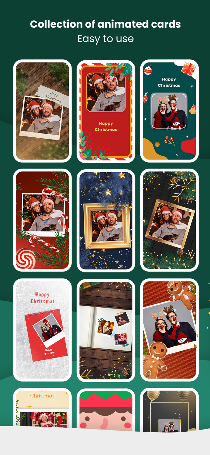 Animated Christmas Cards Maker