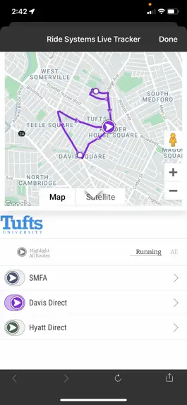 Game screenshot Tufts Mobile apk