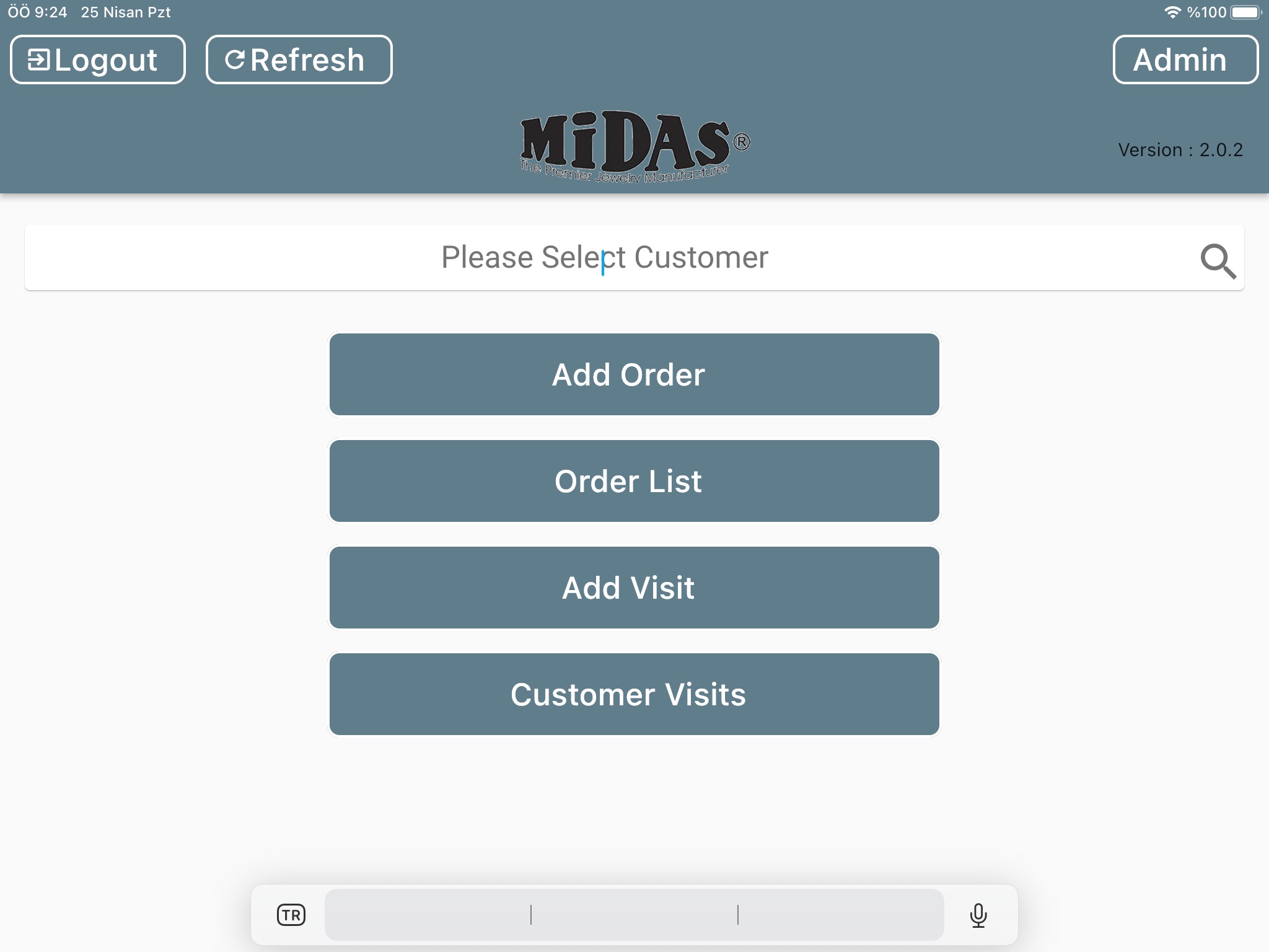Midas Orders screenshot 2